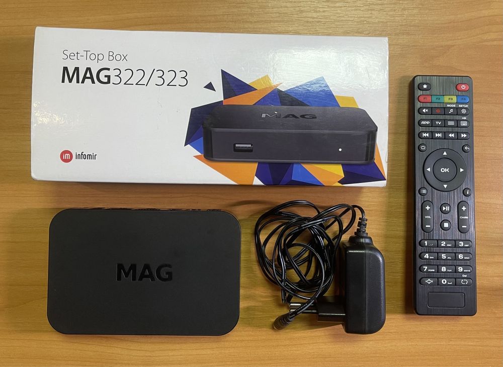 Приставка Set-Top Box MAG322/323 б/у