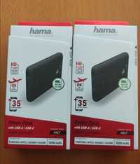 Dwie sztuki Powerbank HAMA Power Pack Supreme 5HD 5000 mAh NOWY