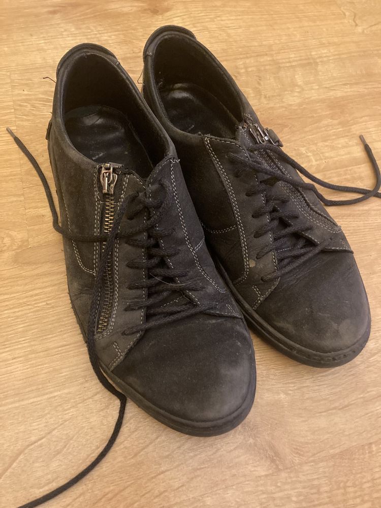 Buty badura skórzane