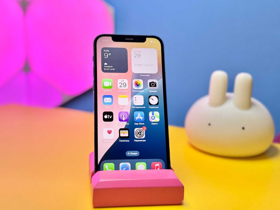 Смартфон Apple iPhone 12 128GB Blue (144532) Б/У З ГАРАНТІЄЮ