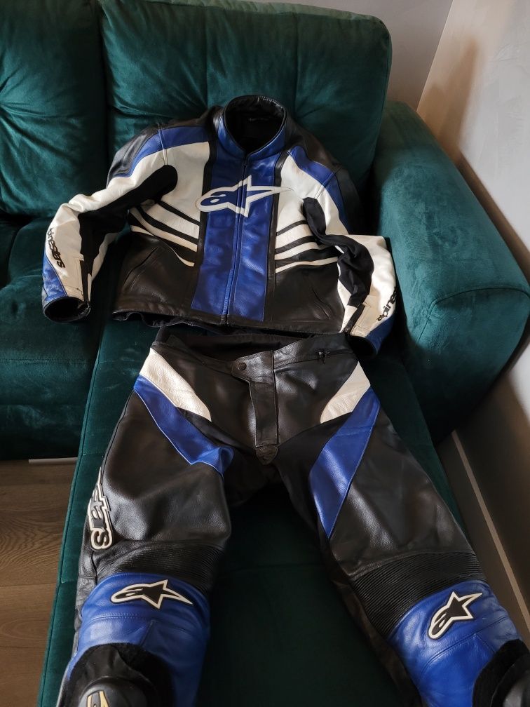 Kombinezon motocyklowy Alpinestars Apex 52/54 (M/L) + podpinka, slider