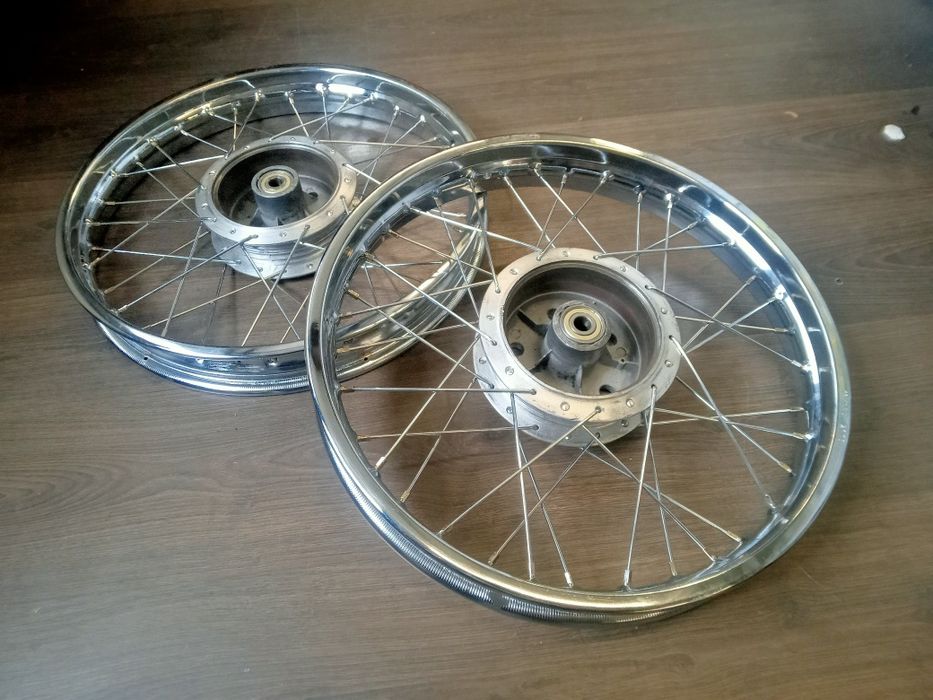 WSK m06 64 B1 dwuramówka koła koło przód tył komplet 18" po renowacji