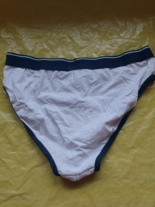 Slipy męskie białe rozmiar M/L