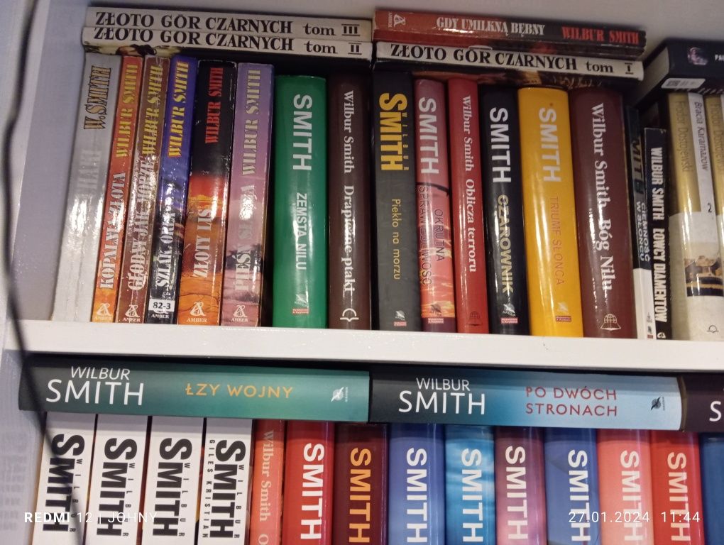 Wilbur Smith wszystkie książki