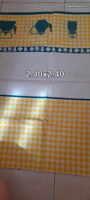 Toalha amarela 2.40x240 "nova"