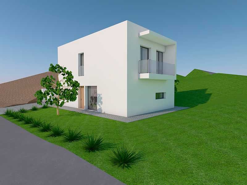 Terreno com projeto de moradia aprovado nas Termas do Carvalhal