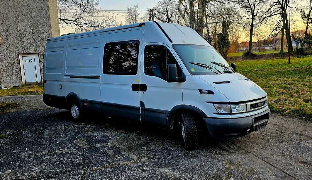 Iveco 35S13 MAX Kamper 03r 2,8 JTD 125KM 209tyś obrotowe fotele