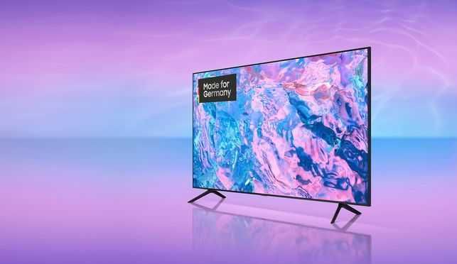 Телевізор 43 дюйми Samsung GU43CU7179U (4K Smart TV Bluetooth T2/S2)