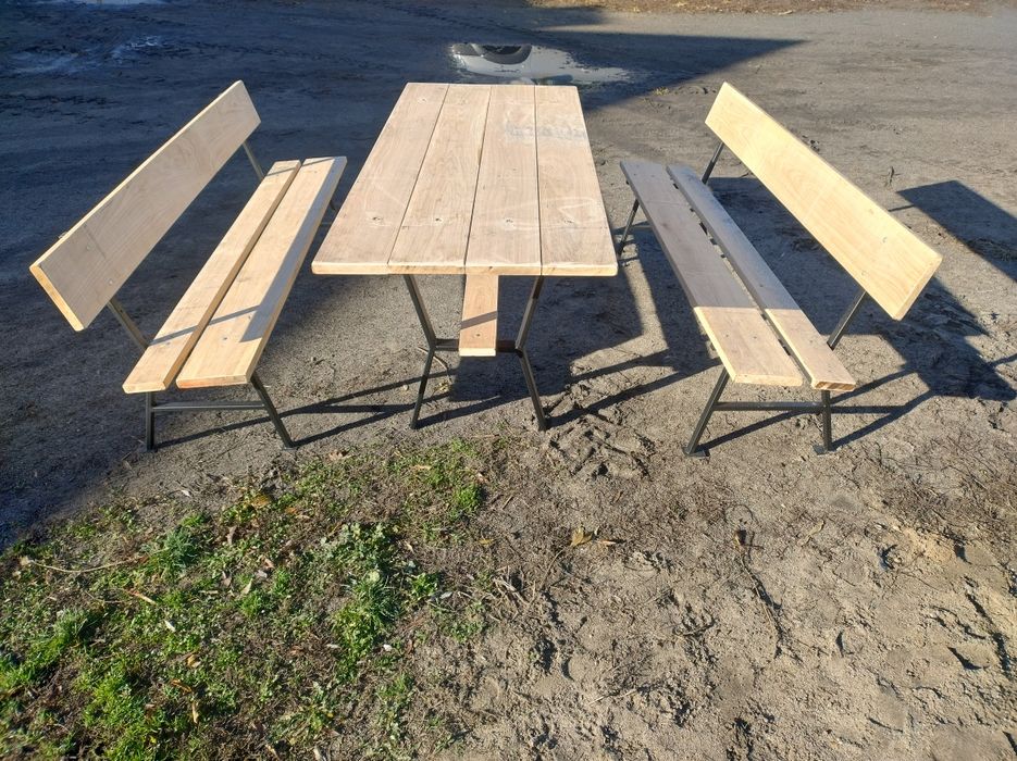 Stół ogrodowy Dębowy