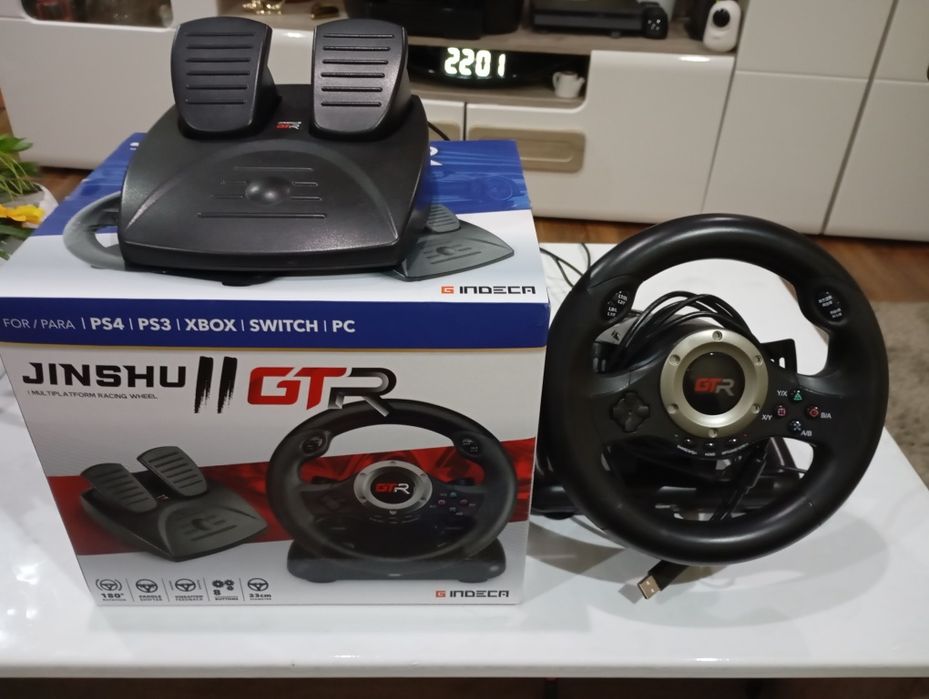 Novo Comando volante PlayStation