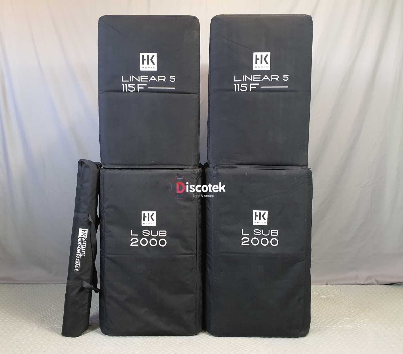 HK-Audio Linear 5 | GWARANCJA | 115 FA + L Sub 2000A | Pokrowce |