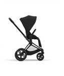 Nowa: Rama + wózek spacerówka Cybex Priam Matt Black 4.0 spacerowy