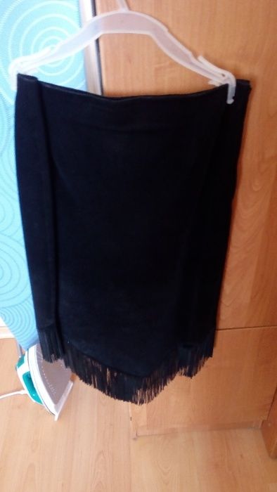 Продам юбку замшевую