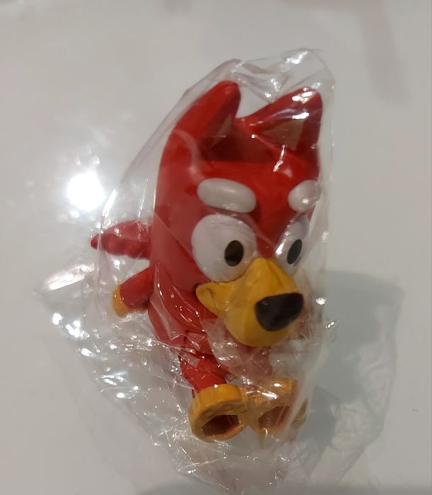 Nowa figurka z bajki Bluey. Kolega Bluey i Bingo- Ryżyk, Rusty.
