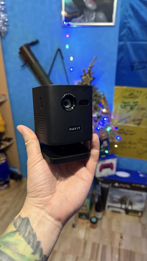 Портативний проектор Havit HV-PJ218 PRO Як новий