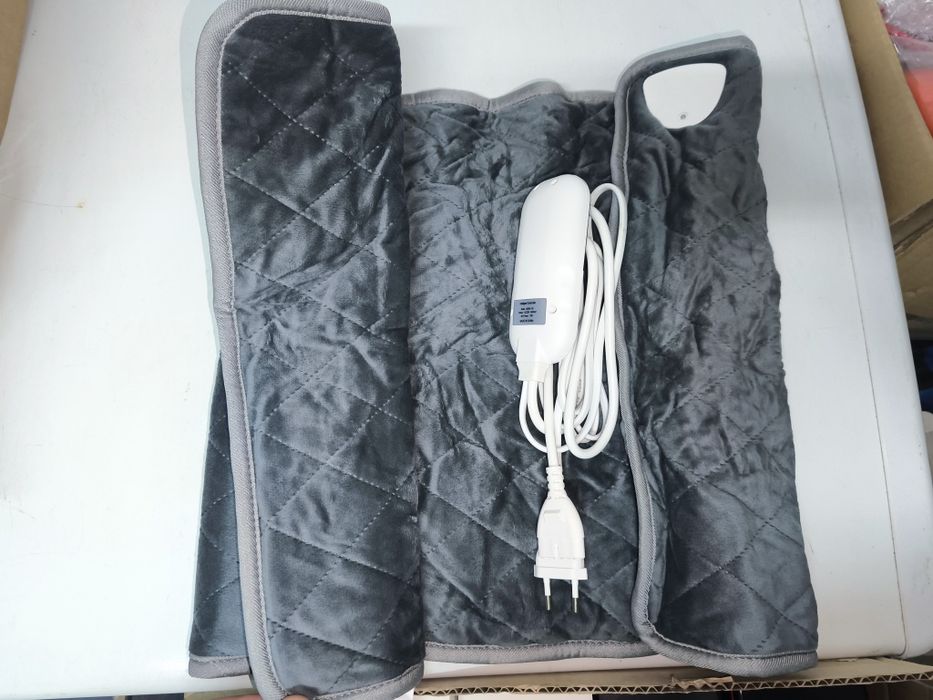 Manta de aquecimento para alivio muscular