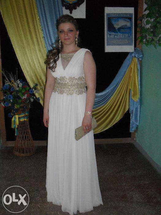 Вечірнє шифонове плаття