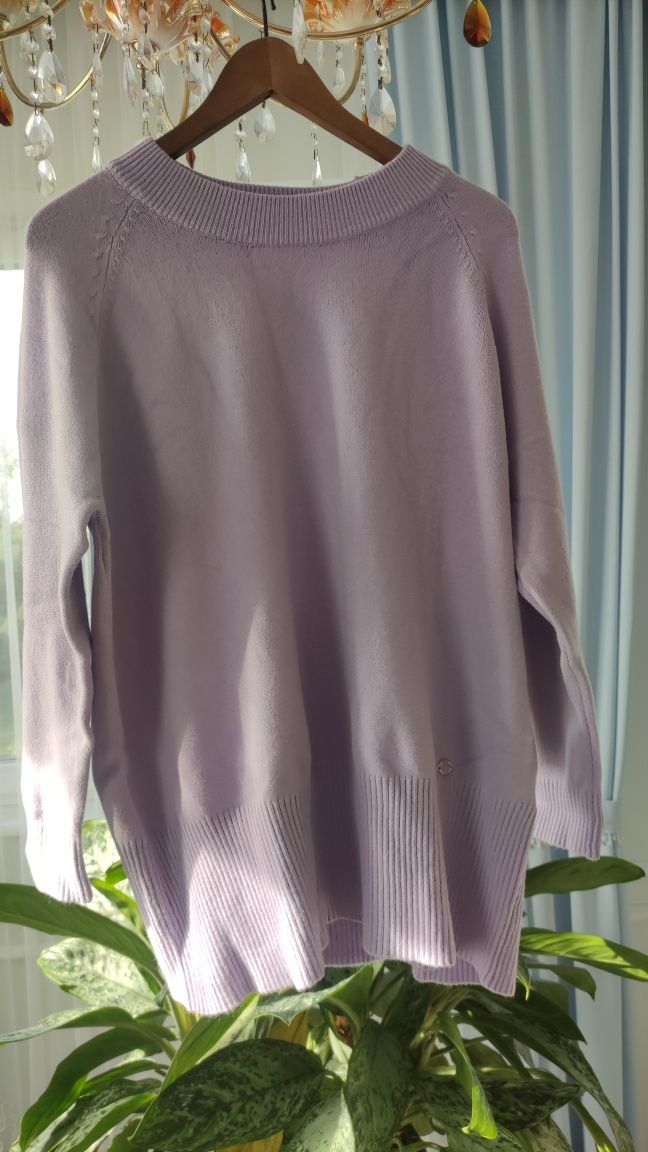 Lila, fioletowy sweter rozmiar XXL