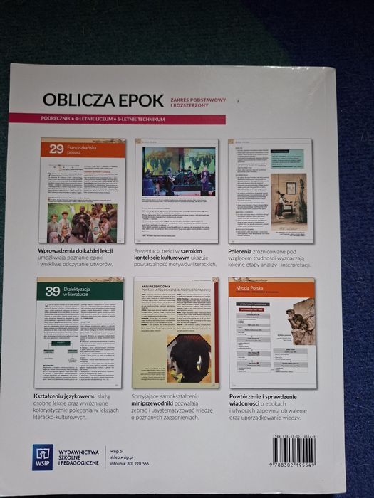 Podręcznik język polski - Oblicza Epok 3.1