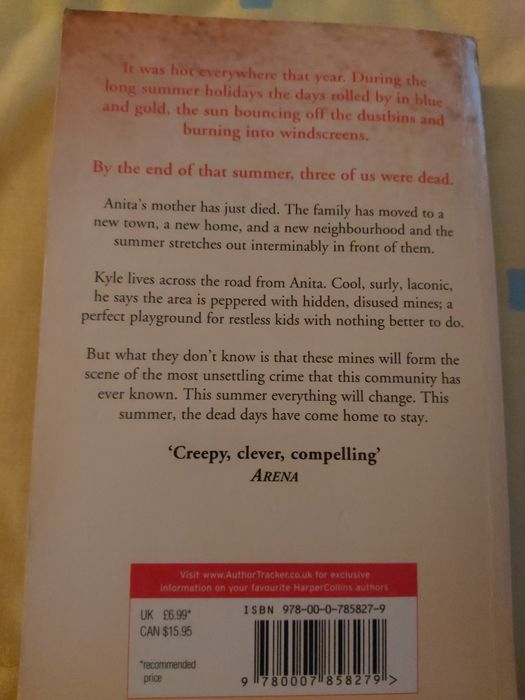 Livro -the Dead of Summer"/nunca me esqueças