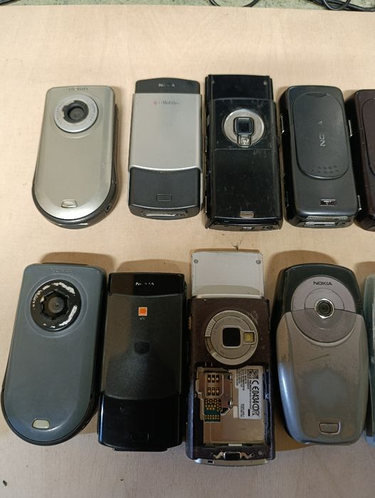 Nokia n95, n73, n70, 6630, 6600, 6260, 3650, 6820, 3310 stare telefony