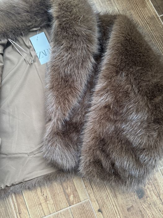Шубка Zara M L оригінал