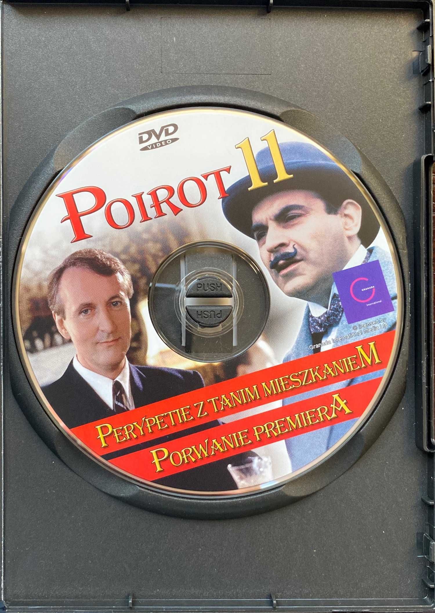 Film DVD AGATHA CHRISTIE POIROT Perypetie Z Tanim Mieszkaniem Porwanie