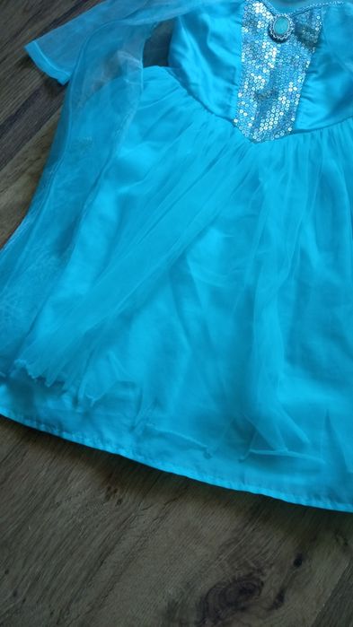 Suknia ELSA elza kraina lodu na bal H&m