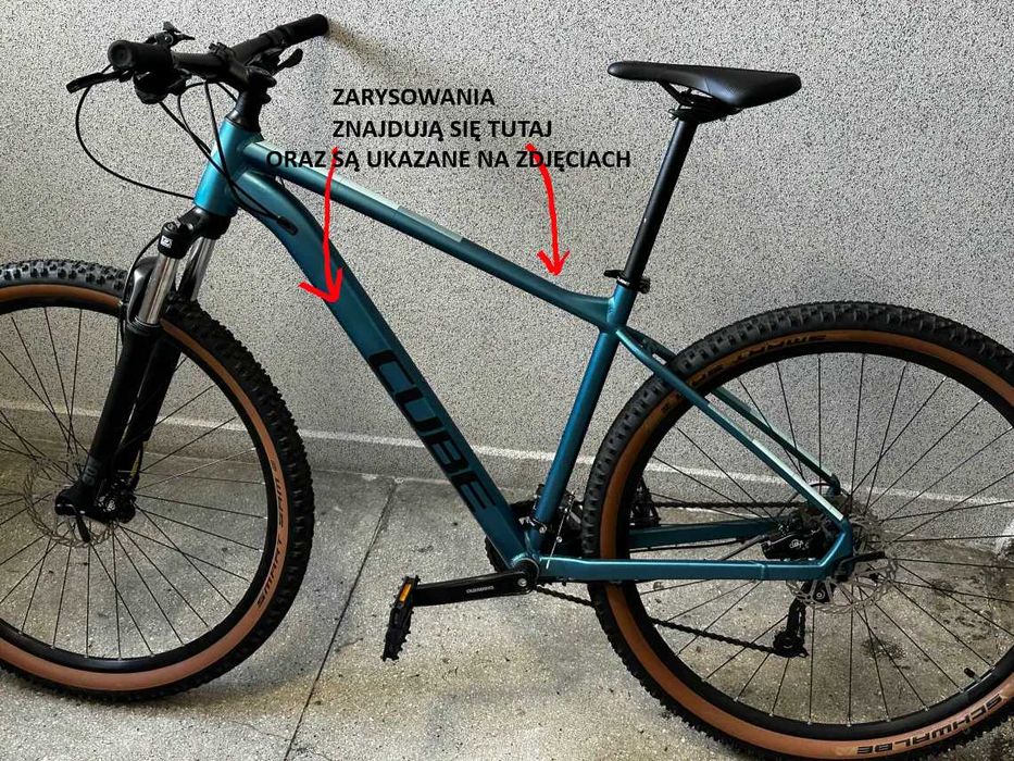 Rower Cube Access Pro 29 cali koła 20 cali rama odcień metalpetrol