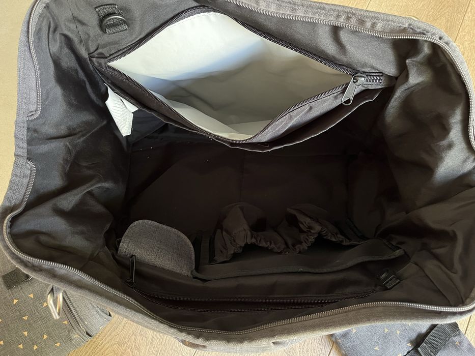 Torba do wózka Lassig - niemowleca  +4 akcesoria w komplecie