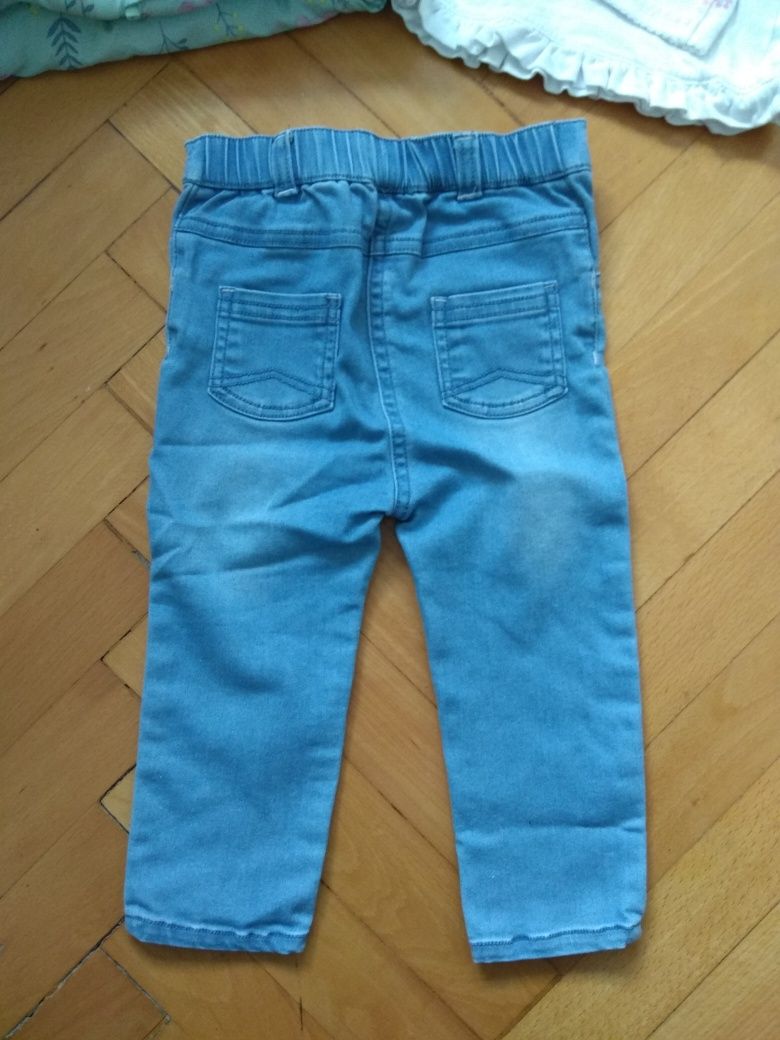 Komplet dziecięcy 80-86 bezrękawnik, bluzka, spodnie