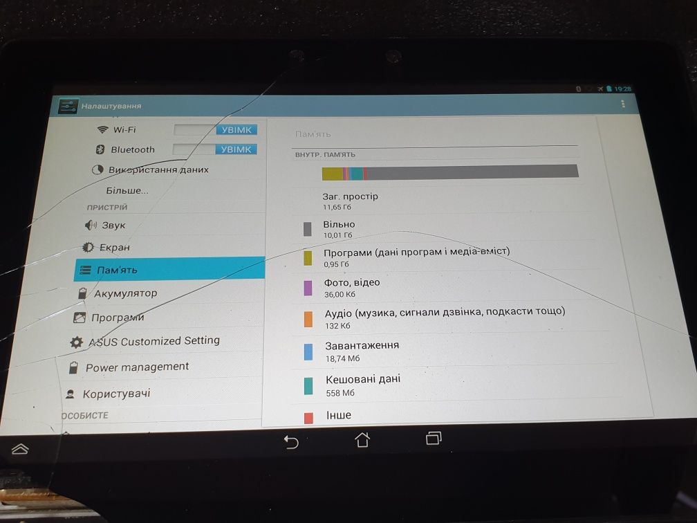 Планшет Asus MeMO Pad FHD 10 32gb (K00A Me302c)