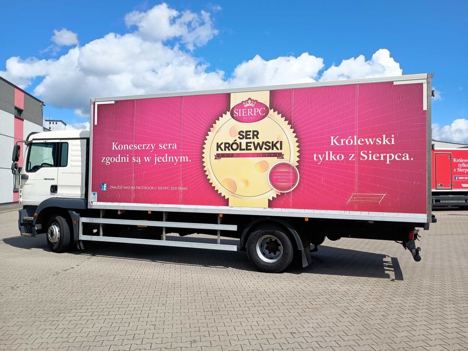 MAN TGM 15.250 EURO 5; chłodnia - 16 europalet. Pierwszy Właściciel.