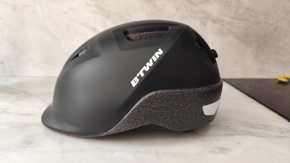 Kask na rower miejski Btwin 100