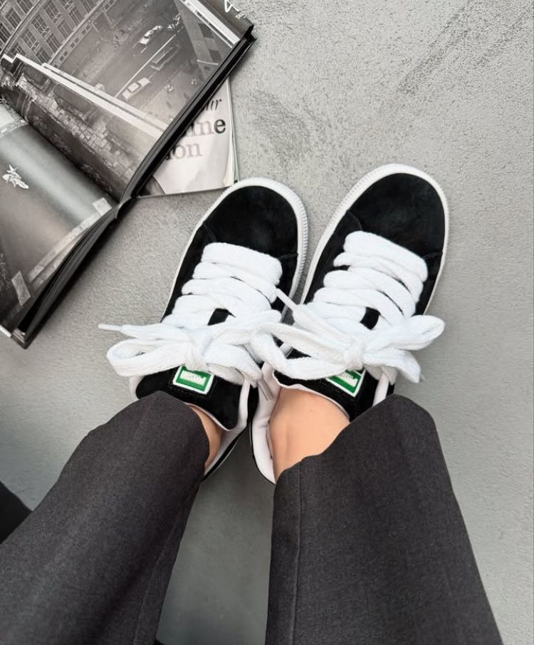 36-44! Краща ціна на Puma suede xl black white
