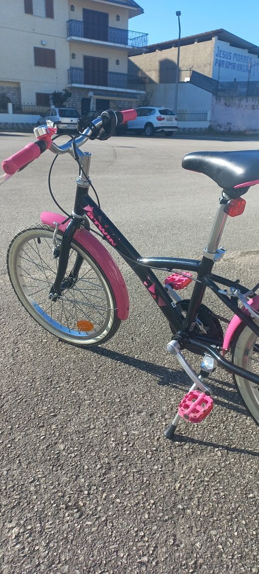 Bicicleta Btwin rosa