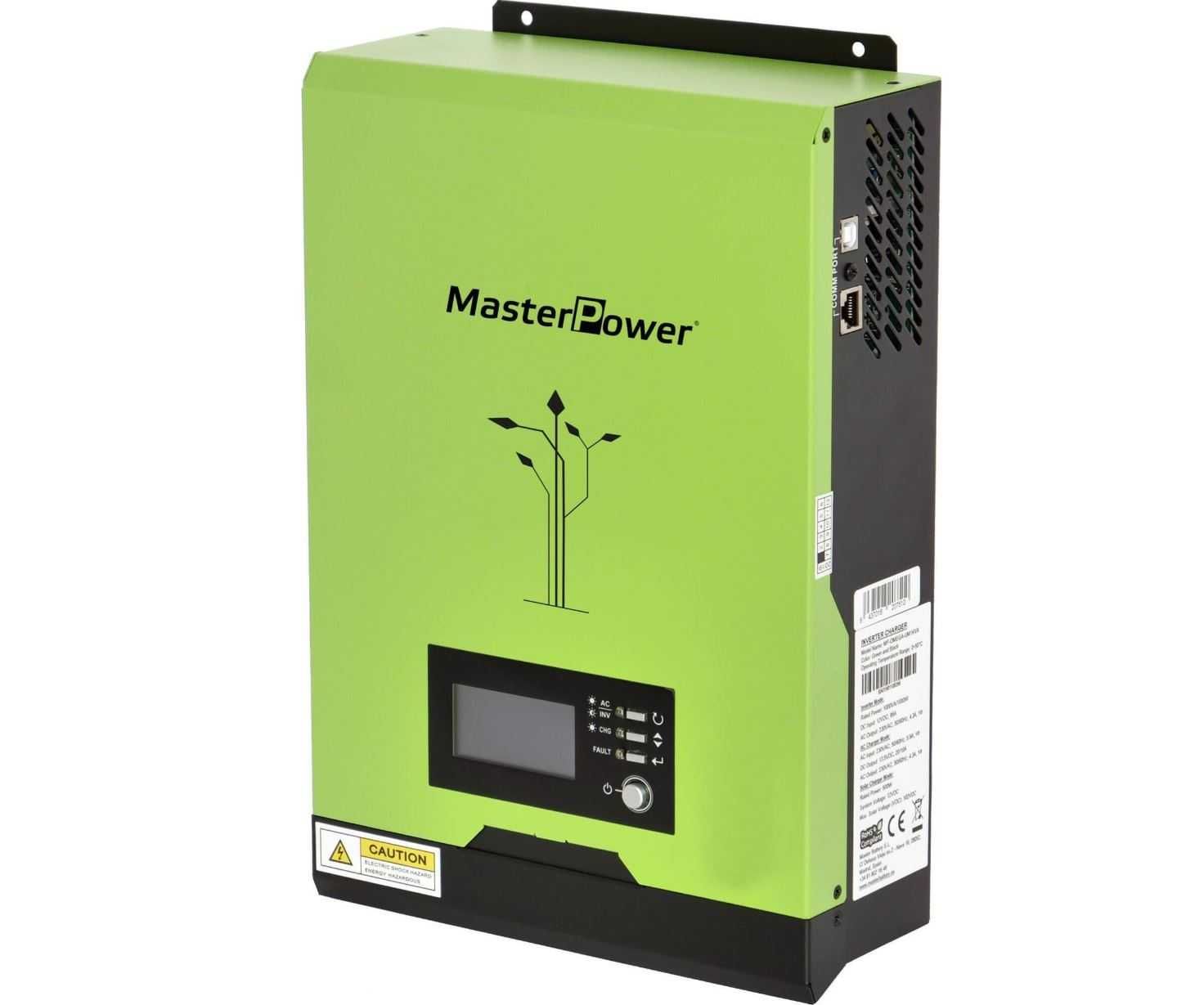 Инвертор чистая синусоида MasterPower Omega 1000W 12V - 3000W 24V