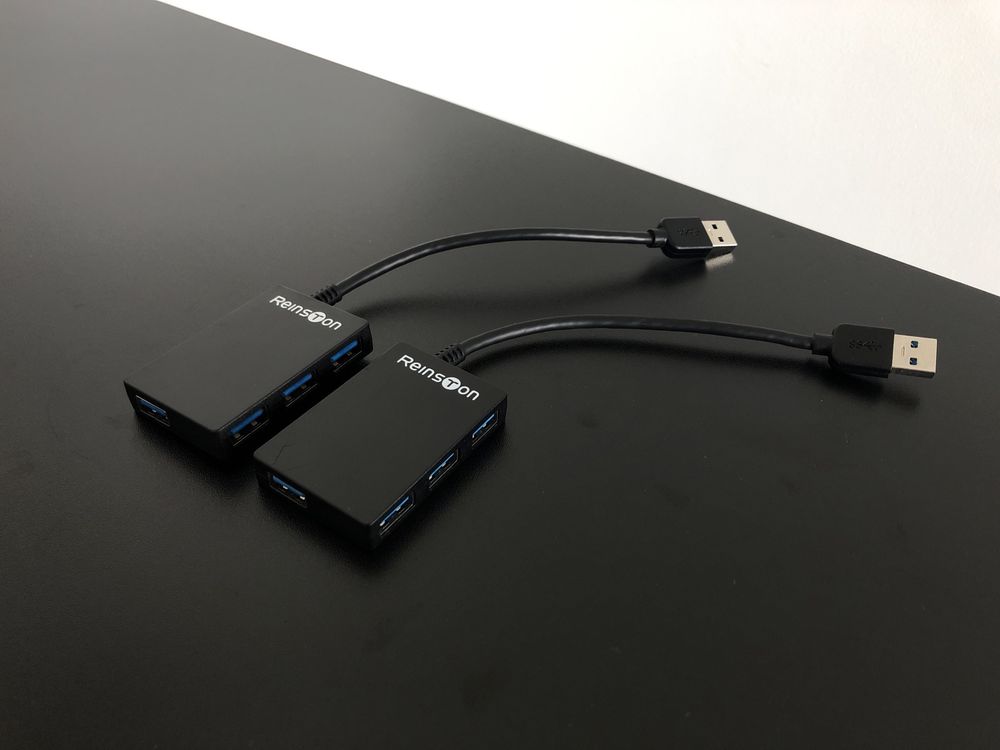 2x ROZGAŁĘZIACZ USB 3.0 reinston EHUB02