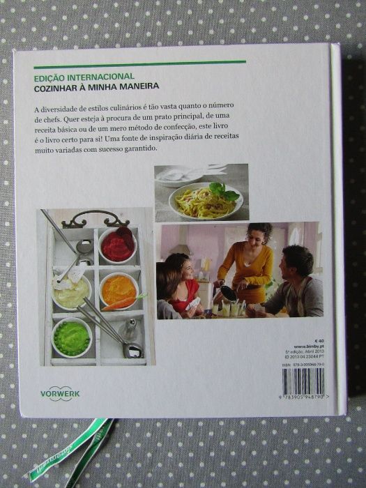 Livro "Cozinhar à Minha Maneira" Novo Portes Gratis