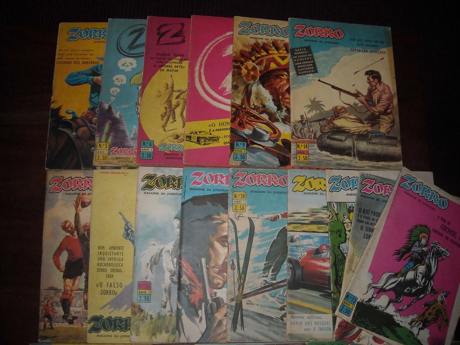 Revistas Zorro - Magazine da Juventude - Anos 62/63/64