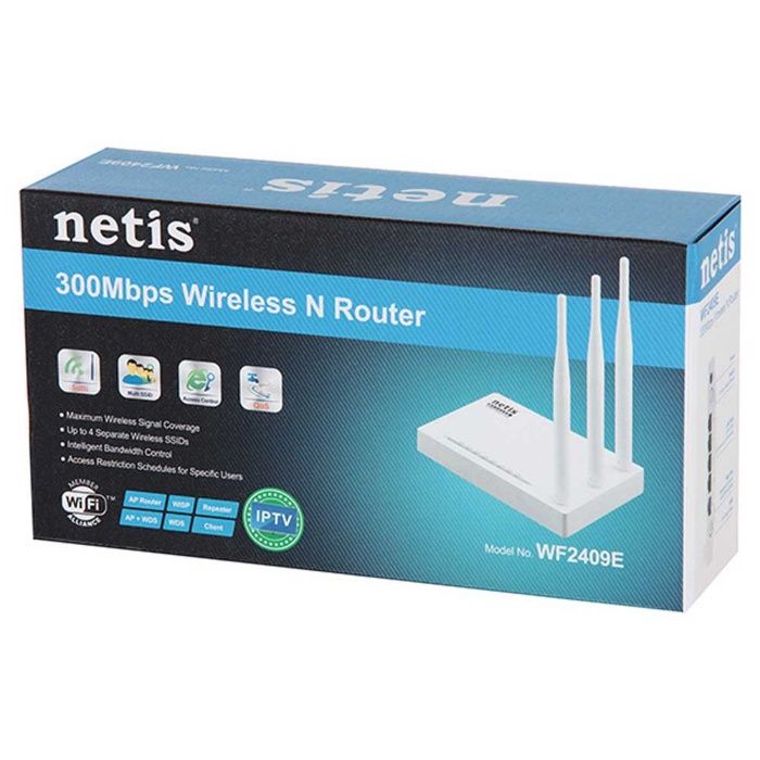 Новый WI-FI Роутер Netis WF2409E 300Mbit/s