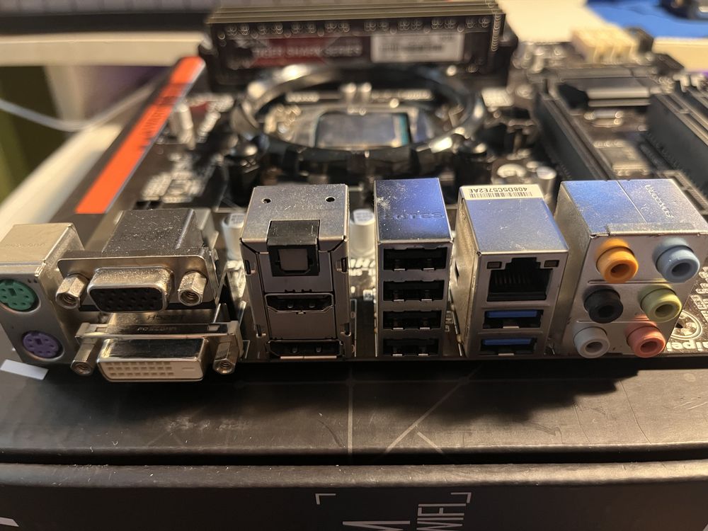 Zestaw i7-4790 gigabyte GA-Q87M-D2H 32gb ram