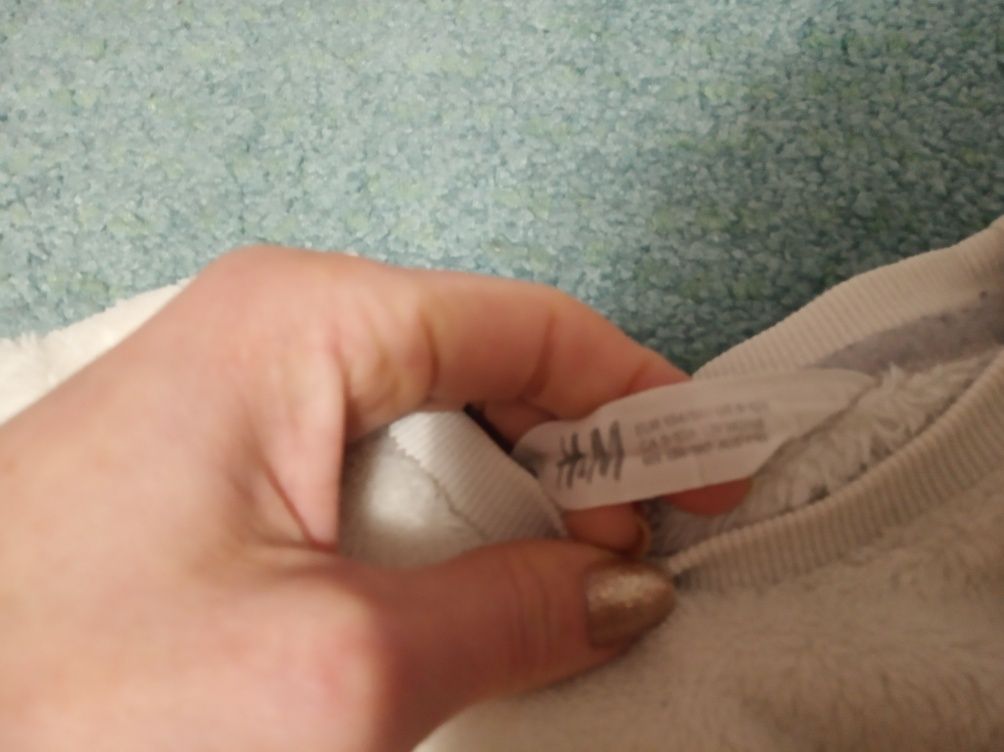 Bluza sweterek miękki H&M 134/140 8-10 lat