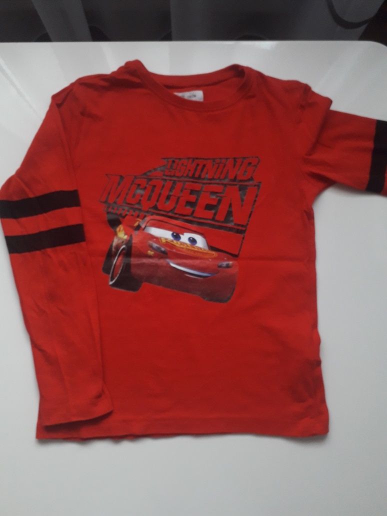 Bluzka chłopięca Mcqueen  rozm 116