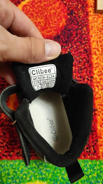 Черевики кросівки дитячі демісезонні фірми Clibee