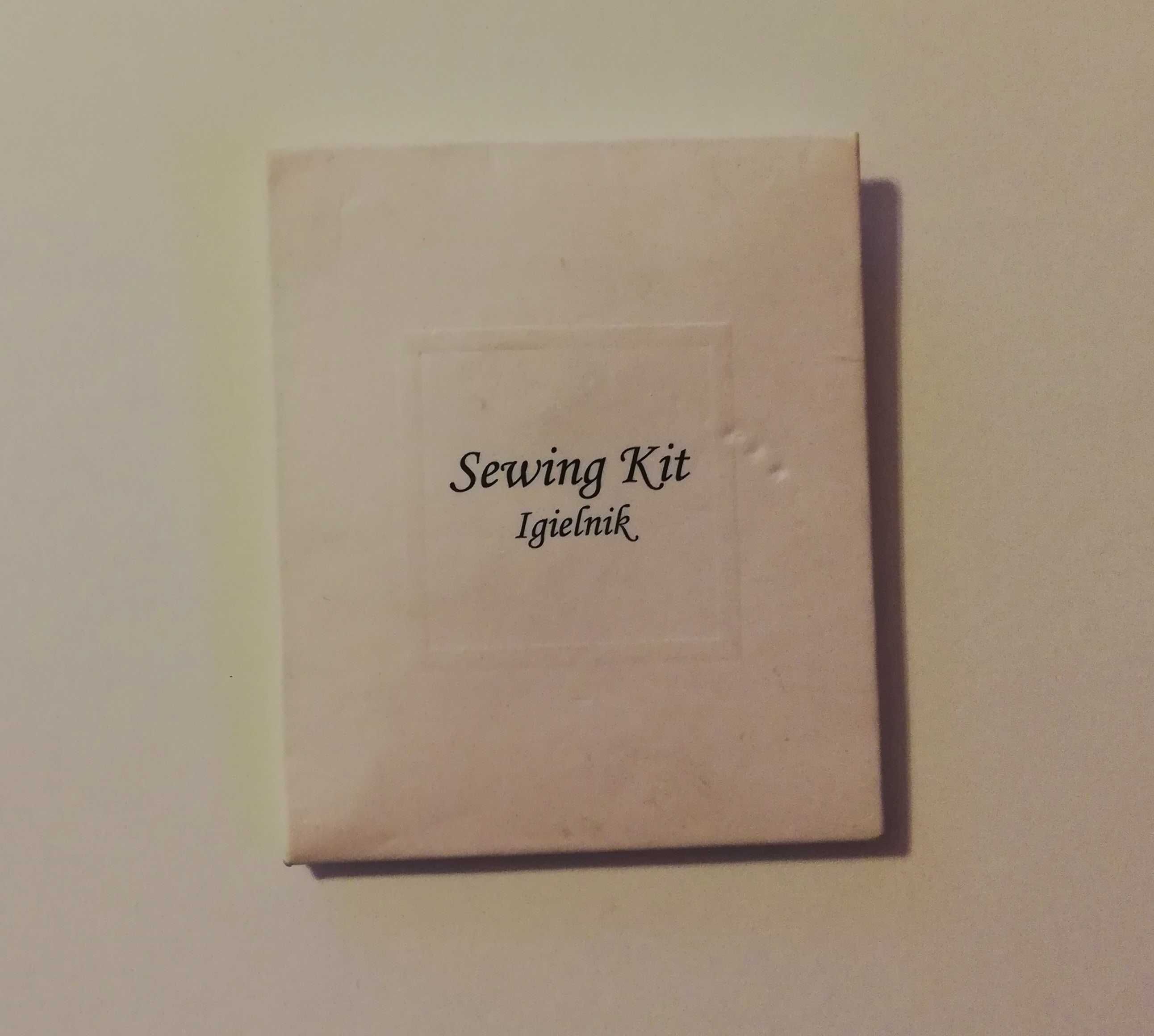 igielnik zapasowy podróżny hotelowy awaryjny Sewing Kit zestaw szycia