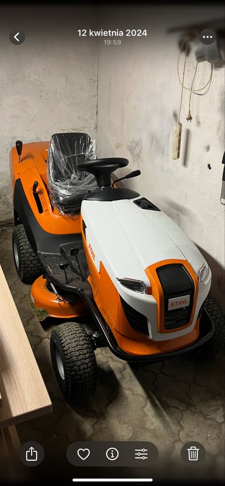 Traktorek Kosiarka Stihl RT5097 Jak Nowy