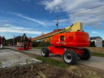 Podnośnik koszowy teleskopowy zwyżka żuraw dźwig samojezdny JLG 860 SJ