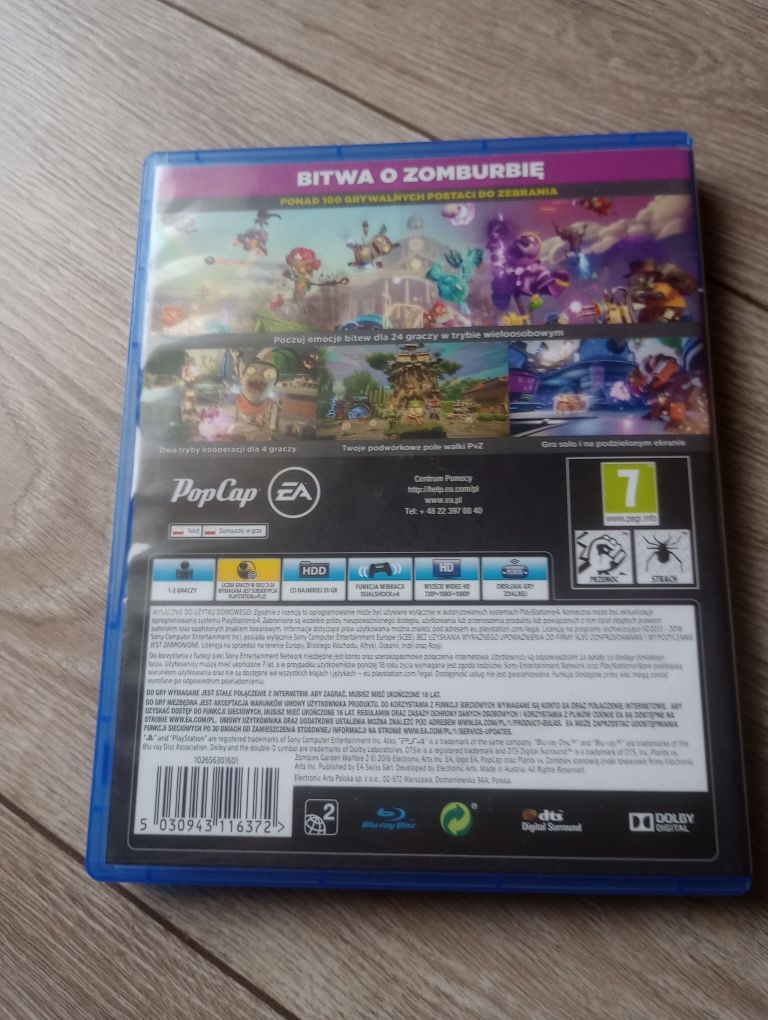 Plants vs Zombies GW2 PS4 PL