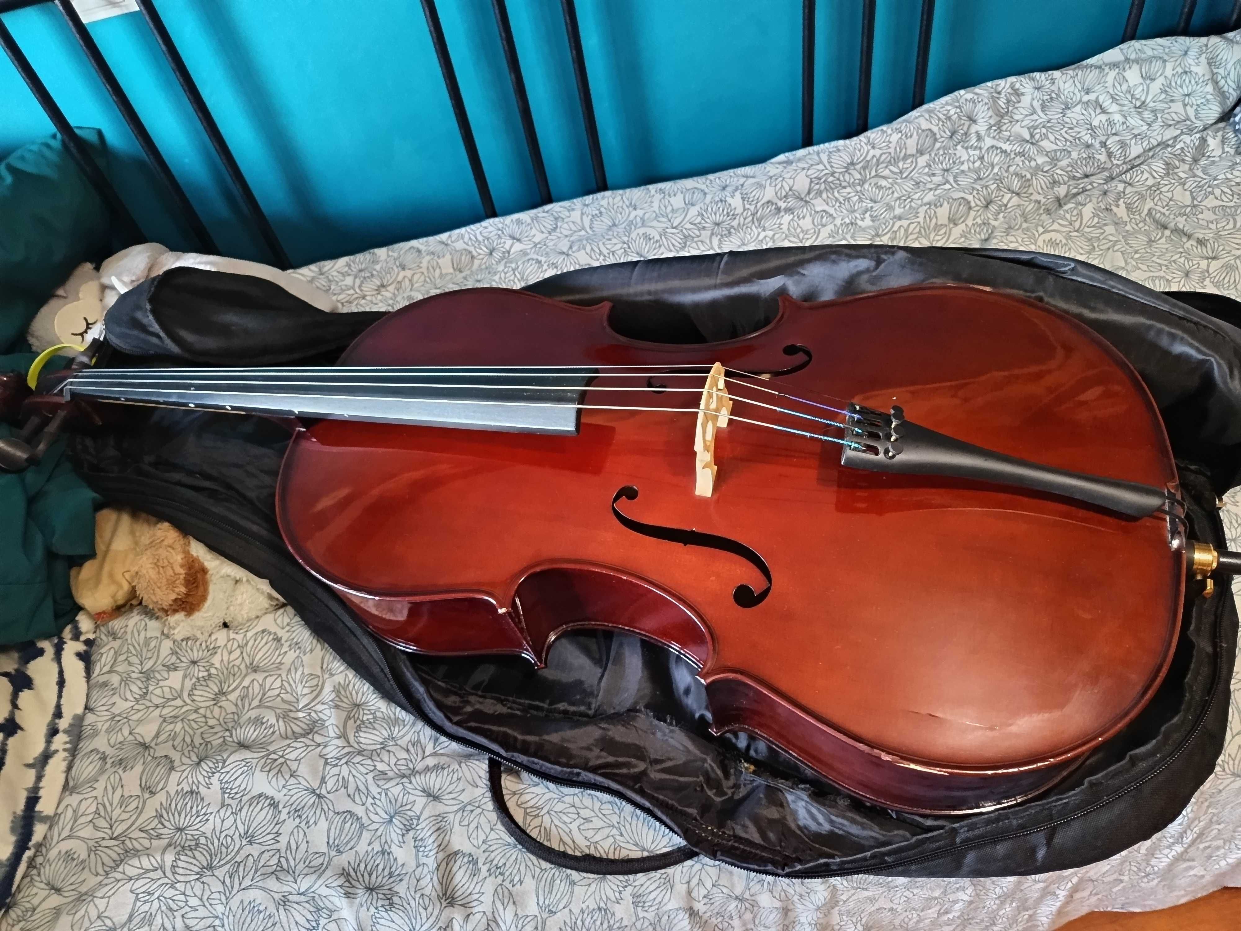 Violoncelo 3/4 com pouco uso